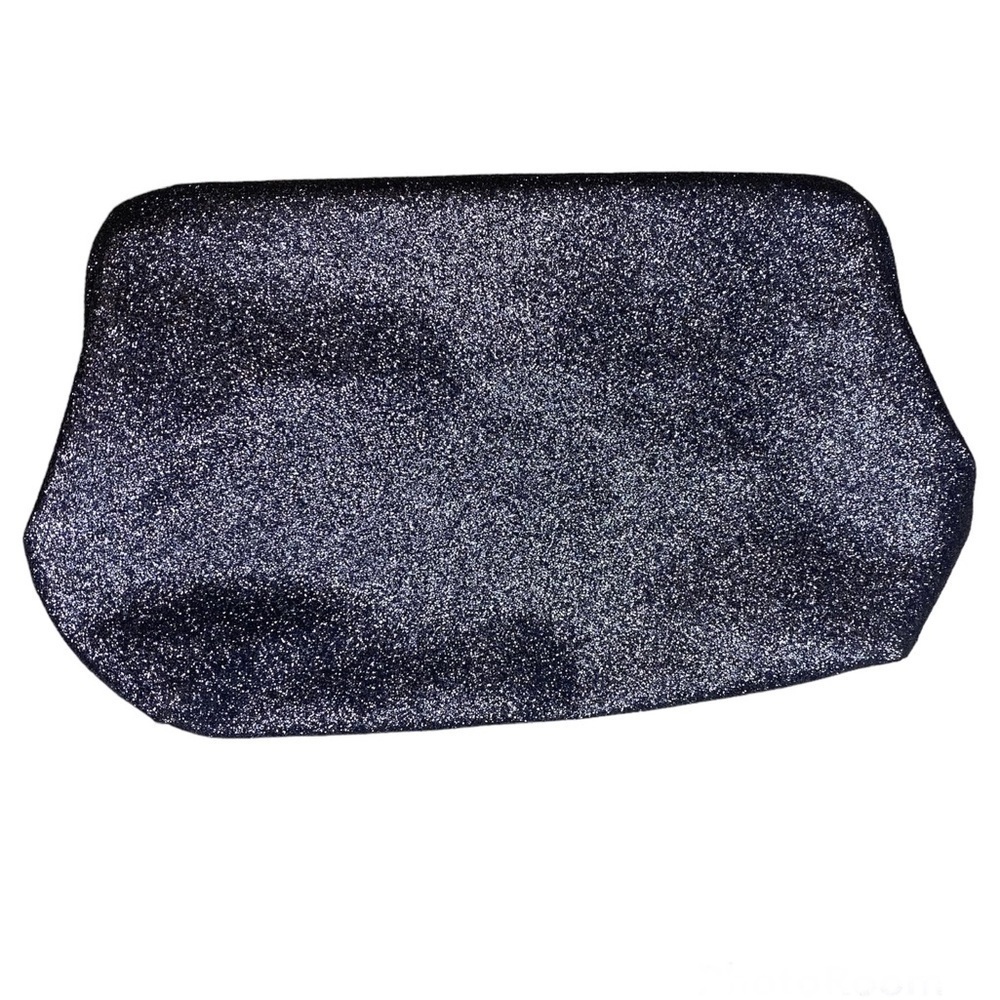 Silver Glitter Clutch